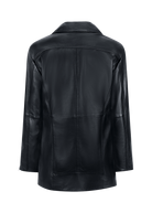 Riani Women's Biker-Style Lamb Nappa Leather Jacket