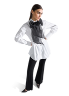 Riani Women's Blouse With Bow Tie