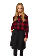 Riani Women's Blouson in Lumberjack Check Jacket 