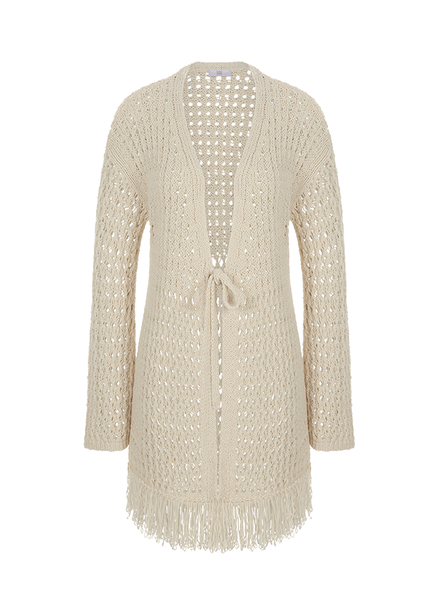 Riani Women's Cardigan with Fringes