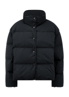 Riani Women's Cropped Quilted Jacket With Rhinestones
