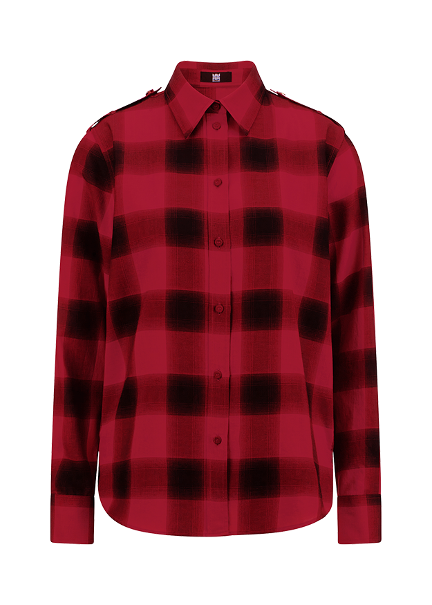 Riani Women's Lumberjack Check Blouse