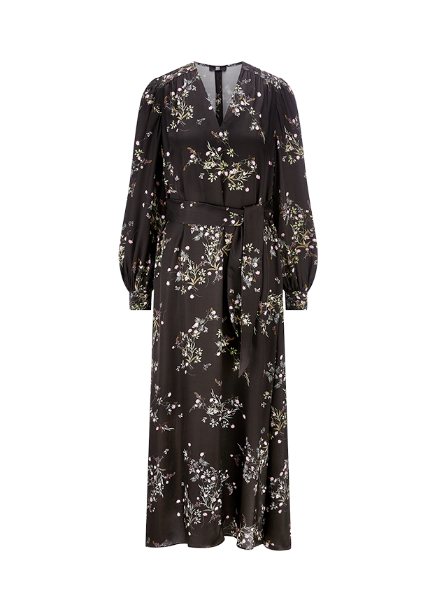 Riani Women's Maxi Dress with Floral Print