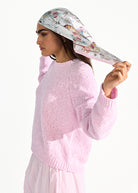 Riani Women's Silk Scarf with Dreamscape Print