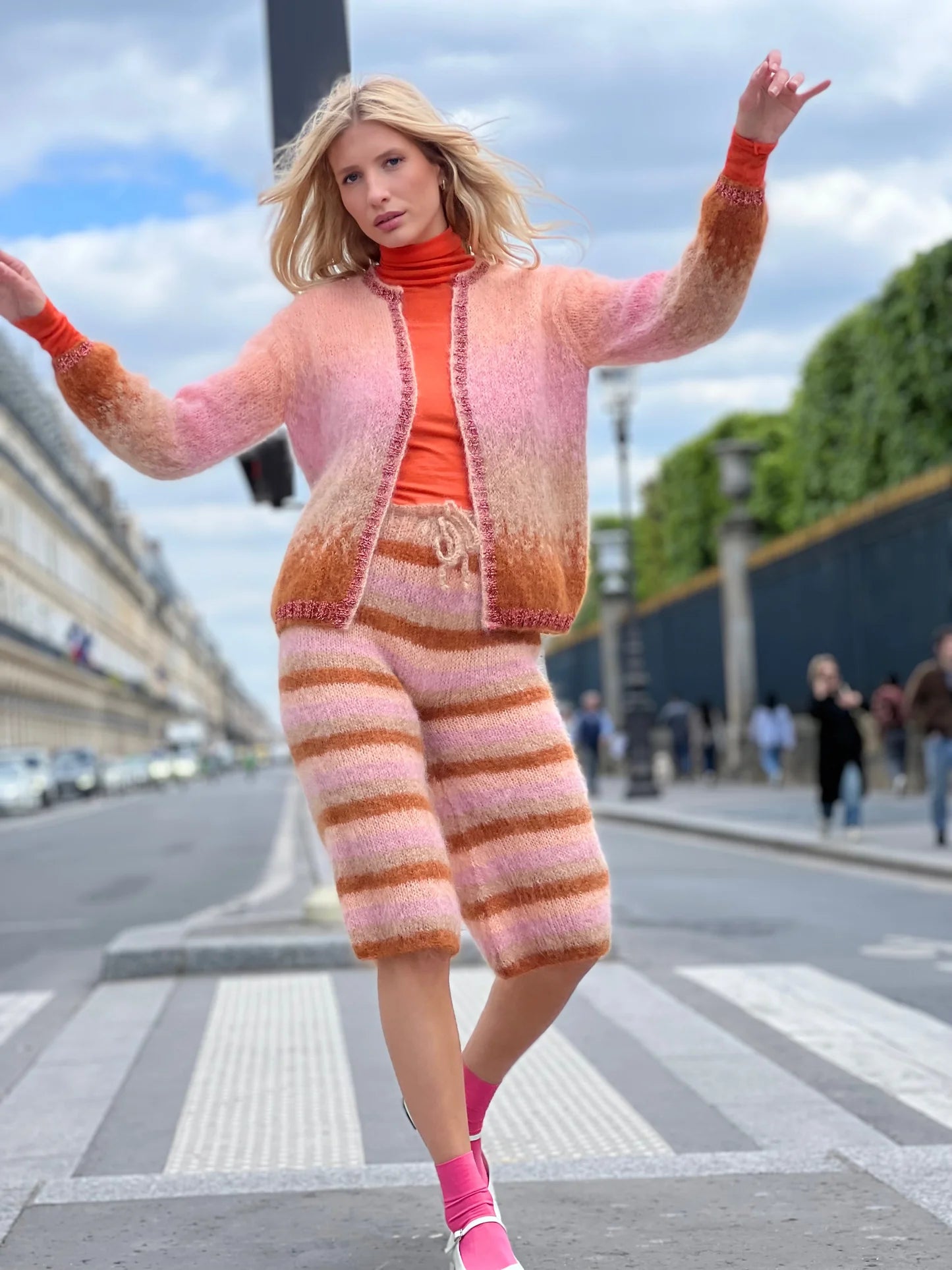 Rose Carmine Women's Little Dune Jacket