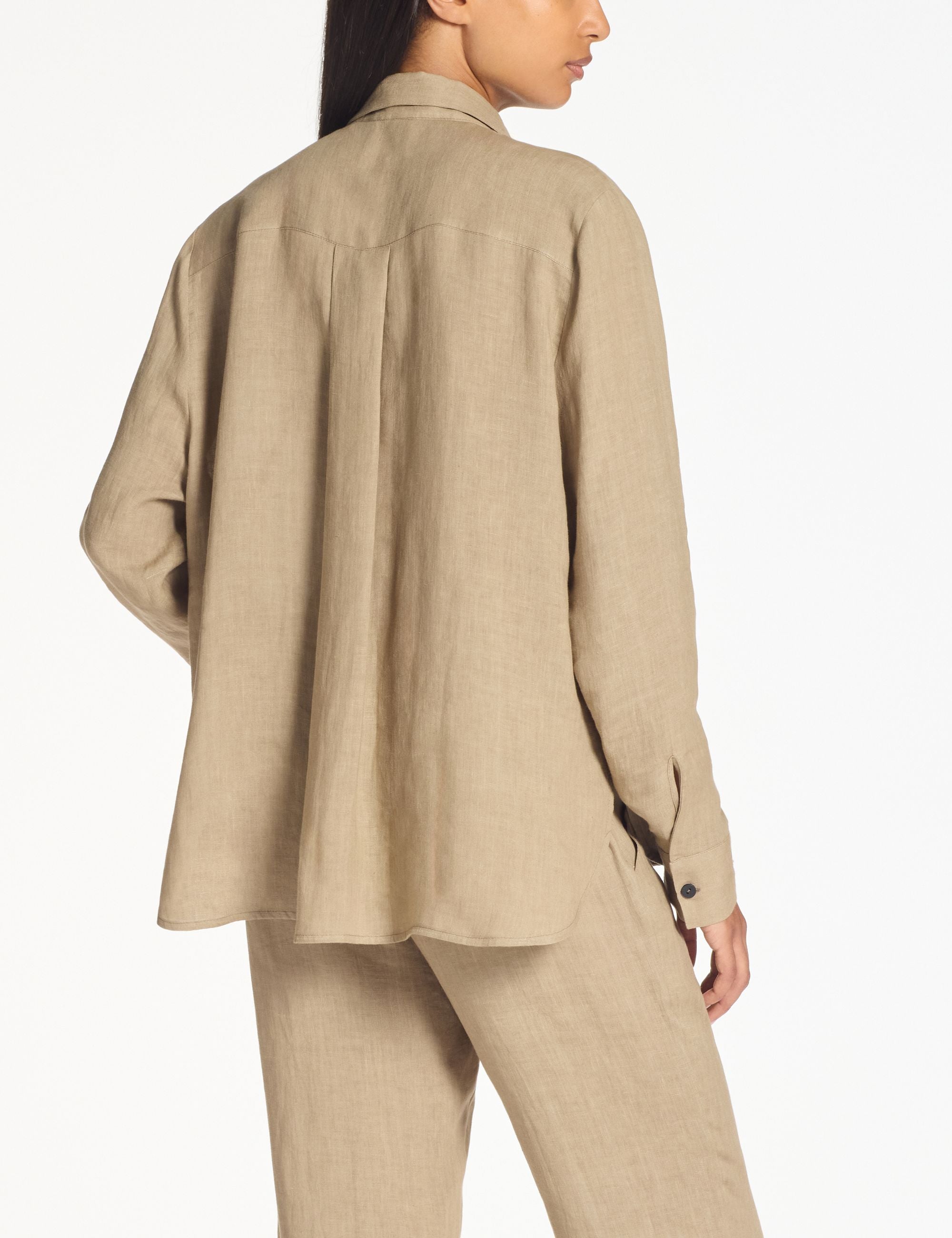 Sarah Pacini Women's Naël Linen Shirt