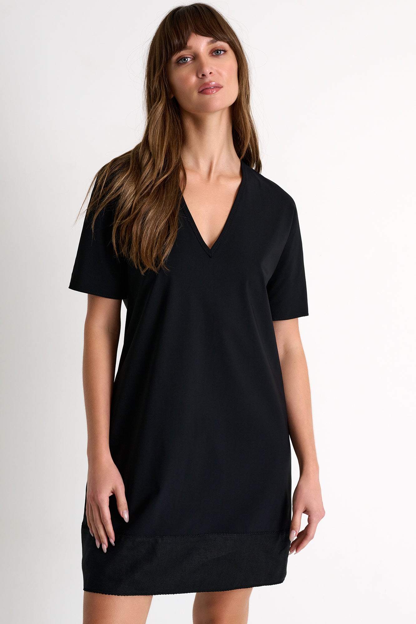 Shan Women's Lycra V-Neck Dress