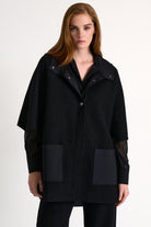 Shan Women's Wool Hooded Cape