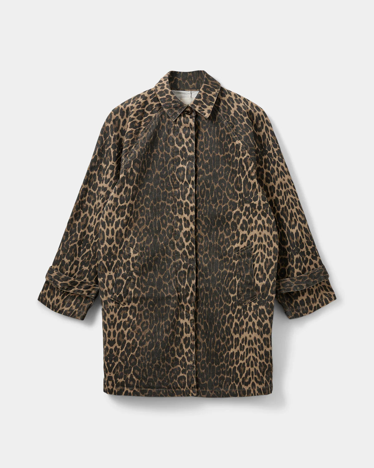 Sofie Schnoor Women's Leopard Trench Coat