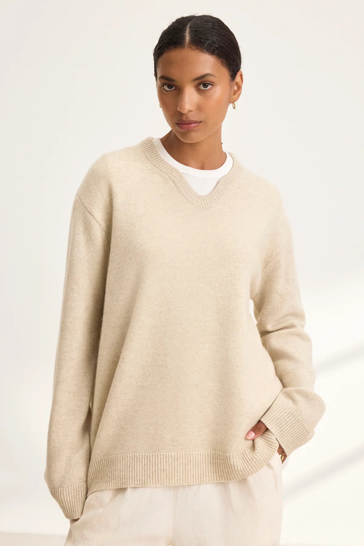 Velvet Women's Stevie Wool Cashmere Sweater
